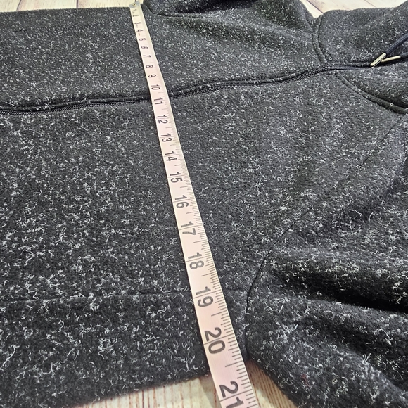 Like New Avia Heather Black High Neck Full Zip Jacket Size Medium 8-10 - Picture 13 of 13
